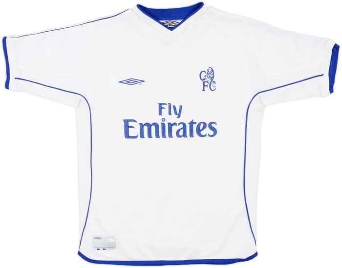 2001-03 Chelsea Away Shirt - 8/10 - (M.Boys)