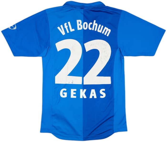 2006-07 VFL Bochum Home Shirt Gekas #22 - 6/10 - (S)