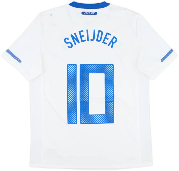2010-11 Netherlands Away Shirt Sneijder #10 - 7/10 - (M)