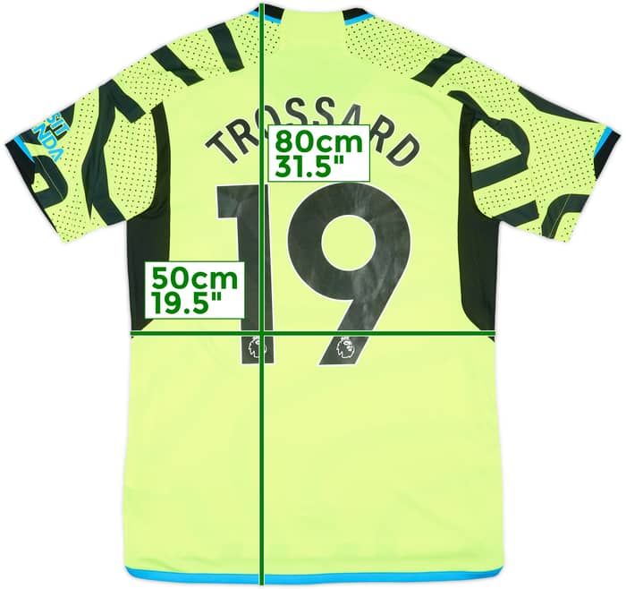 2023-24 Arsenal Away Shirt Trossard #19 - 9/10 - (M)