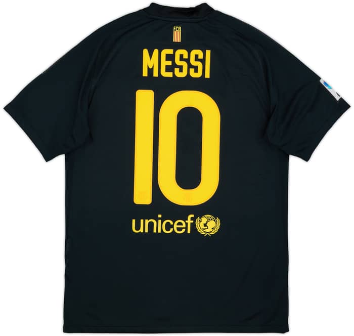 2011-12 Barcelona Away Shirt Messi #10 - 8/10 - (M)