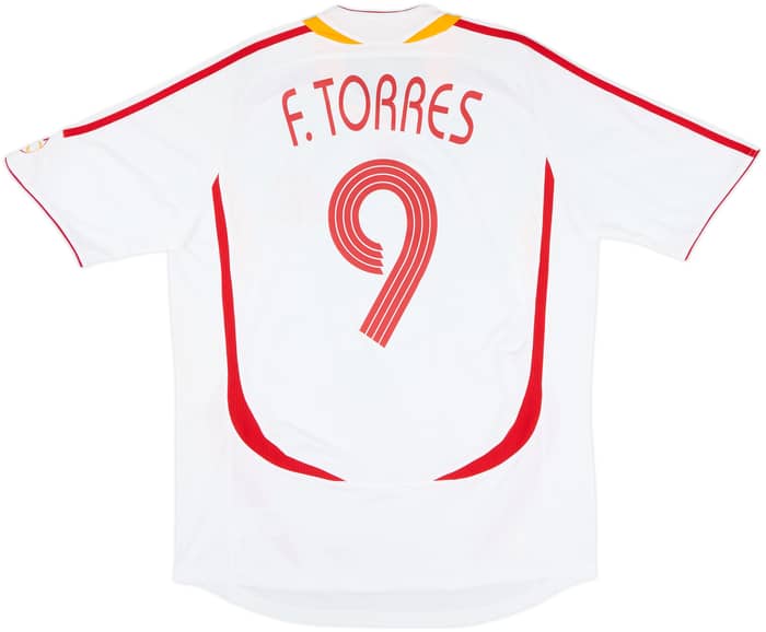 2006-08 Spain Away Shirt F.Torres #9 - 9/10 - (L)