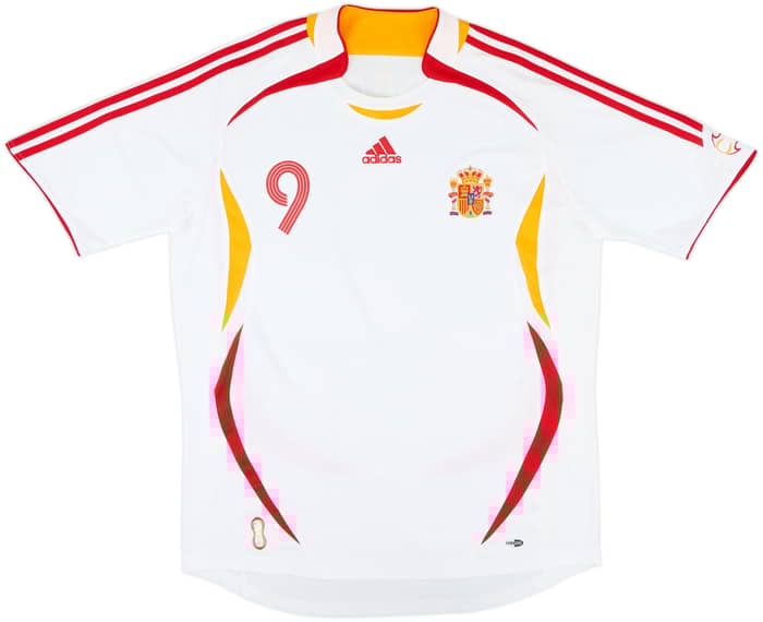 2006-08 Spain Away Shirt F.Torres #9 - 9/10 - (L)