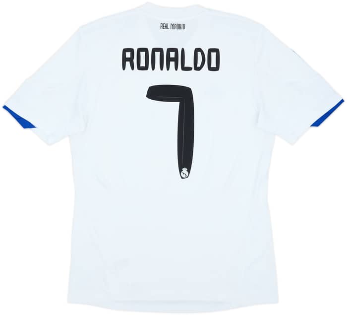 2010-11 Real Madrid Home Shirt Ronaldo #7 - 8/10 - (L)