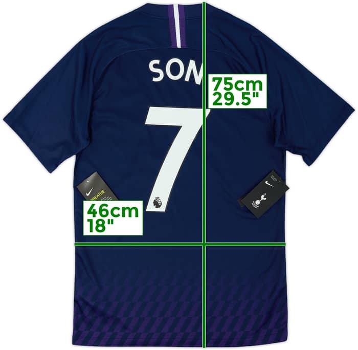 2019-20 Tottenham Away Shirt Son #7 (S)