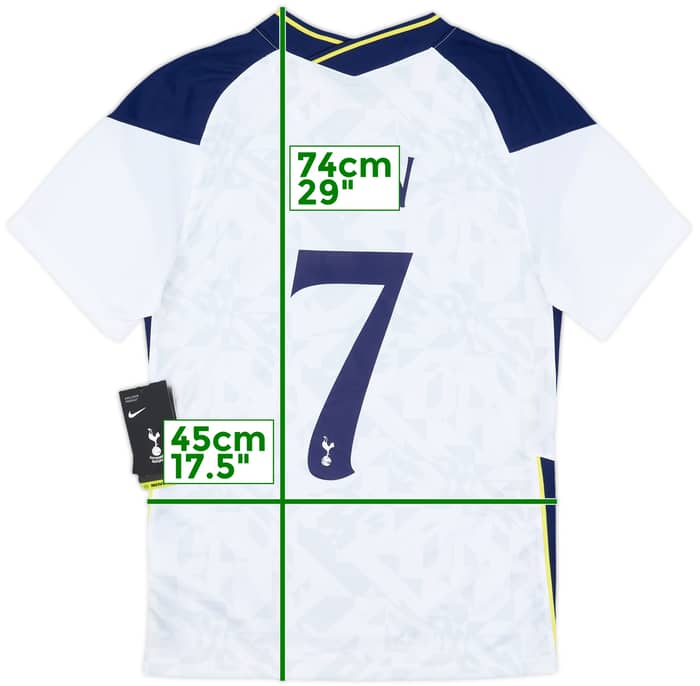 2020-21 Tottenham Home Shirt Son #7 (S)