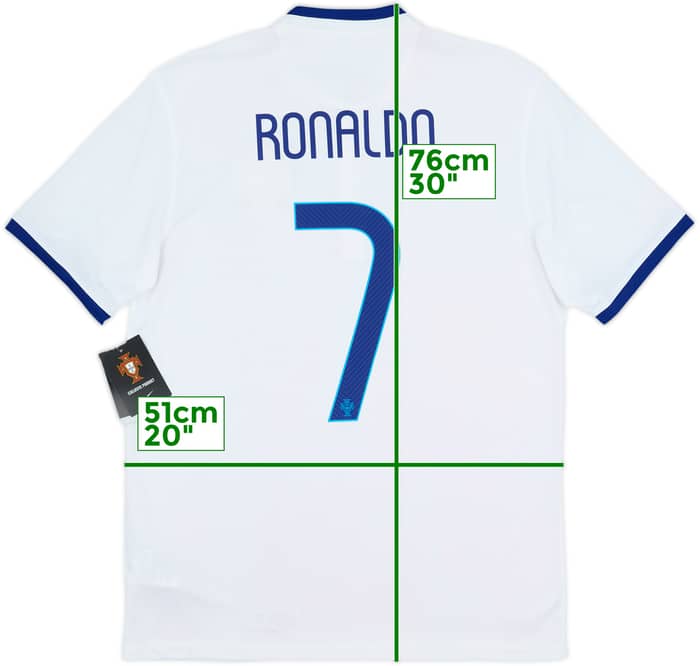 2014-15 Portugal Away Shirt Ronaldo #7 (M)