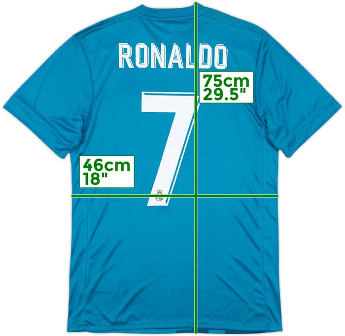 2017-18 Real Madrid Third Shirt Ronaldo #7 (S)