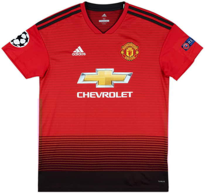 2018-19 Manchester United Home Shirt Pogba #6 - 10/10 - (M)
