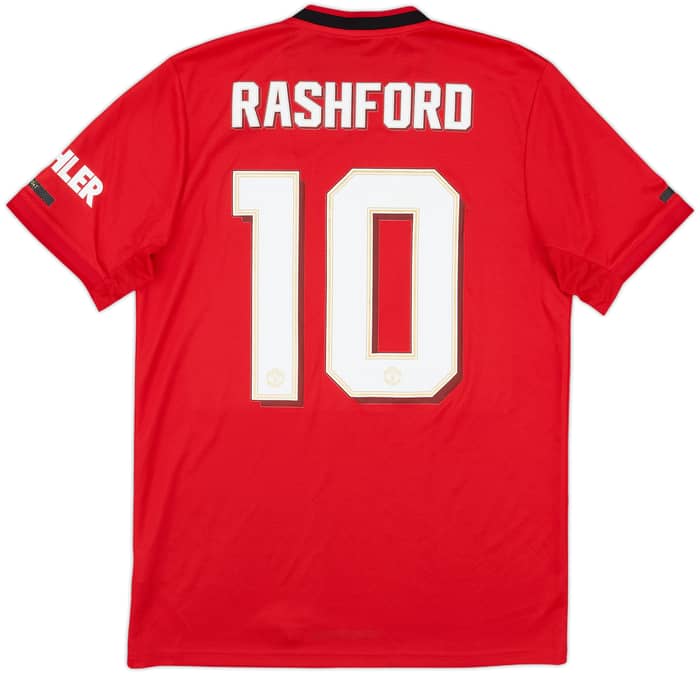 2019-20 Manchester United Home Shirt Rashford #10 (M)