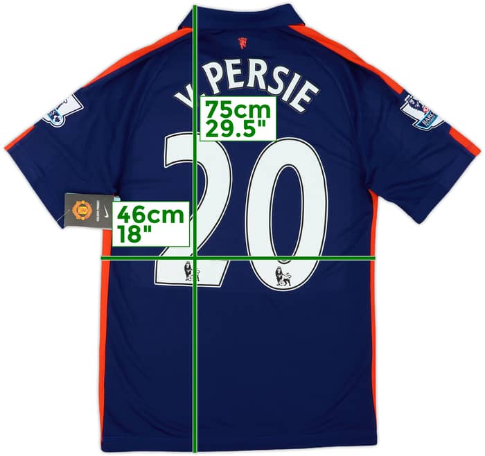 2014-15 Manchester United Third Shirt v. Persie #20 (S)