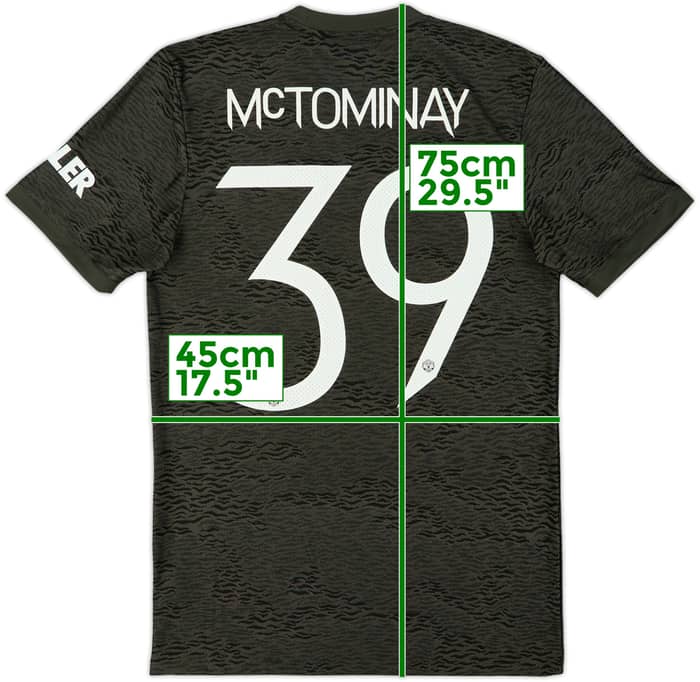 2020-21 Manchester United Away Shirt McTominay #39 (S)