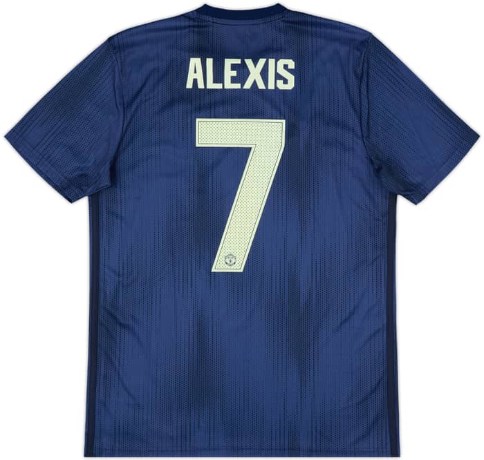 2018-19 Manchester United Third Shirt Alexis #7 - 8/10 - (M)