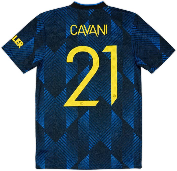 2021-22 Manchester United Third Shirt Cavani #21 (S)