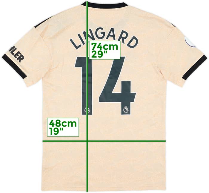 2019-20 Manchester United Away Shirt Lingard #14 (S)
