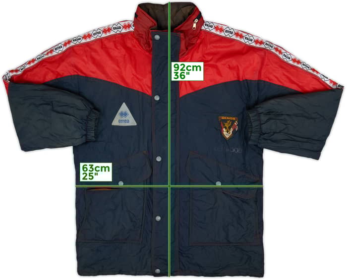 1994-95 Genoa Errea Padded Bench Coat - 5/10 - (M)