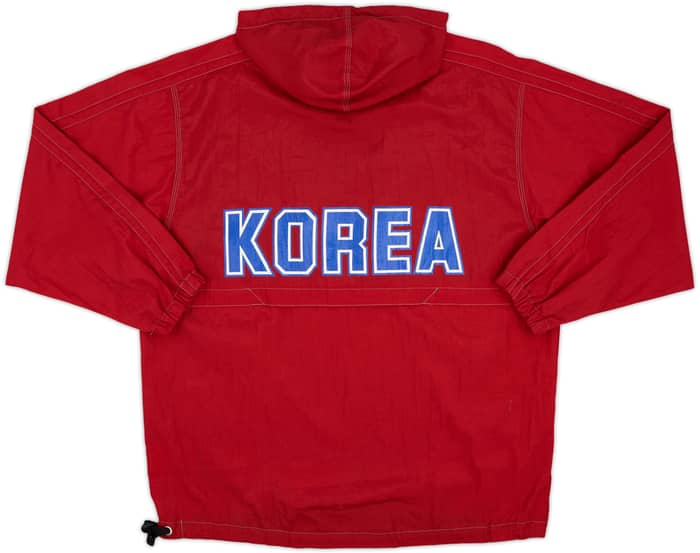 1996-97 South Korea Nike 1/2 Zip Hooded Drill Top - 9/10 - (S)