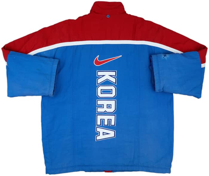 1998-00 South Korea Nike Padeed Bench Coat - 8/10 - (XXL)