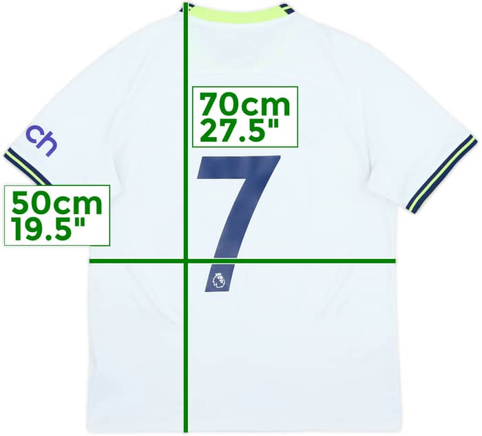 2022-23 Tottenham Home Shirt Son #7 - 7/10 - (M)