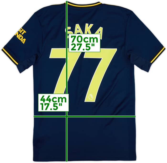 2019-20 Arsenal Third Shirt Saka #77 - 10/10 - (XS)