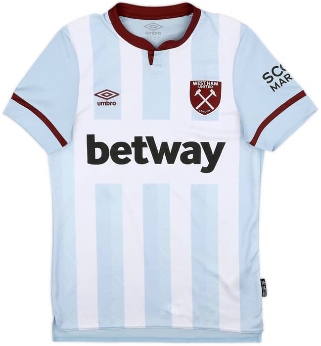 2021-22 West Ham Away Shirt Noble #16 - 8/10 - (S)