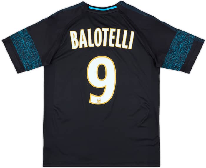 2018-19 Olympique Marseille Away Shirt Balotelli #9 - 9/10 - (S)