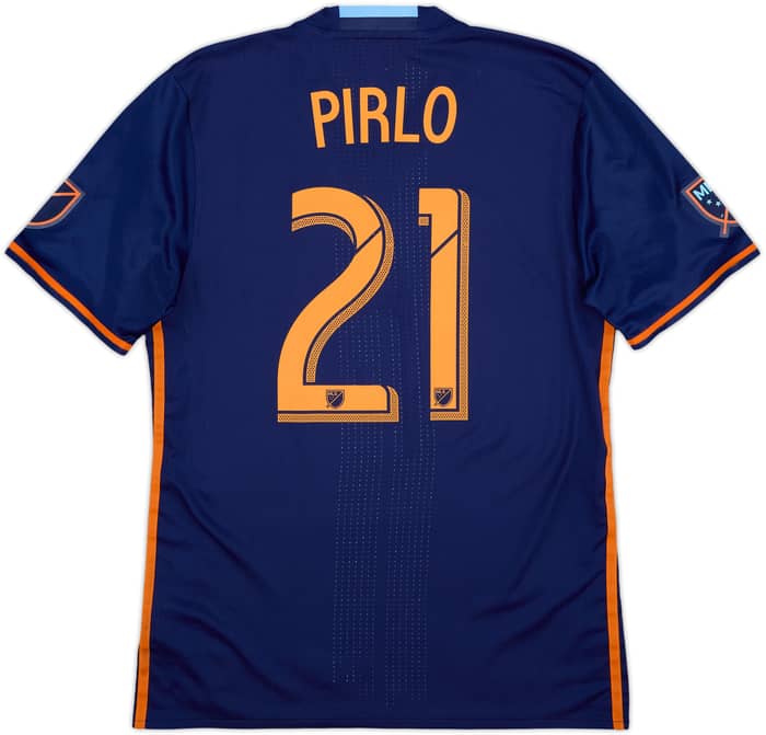 2016-17 New York City Authentic Away Shirt Pirlo #21 - 9/10 - (M)