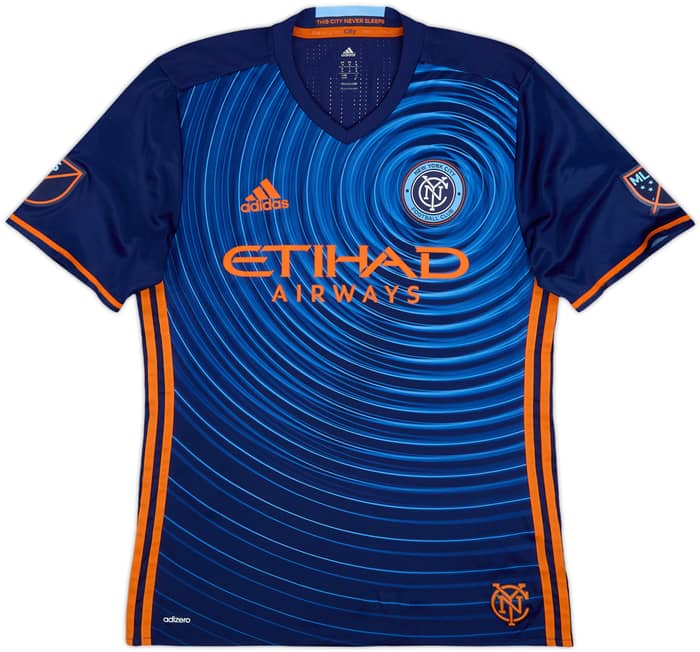 2016-17 New York City Authentic Away Shirt Pirlo #21 - 9/10 - (M)
