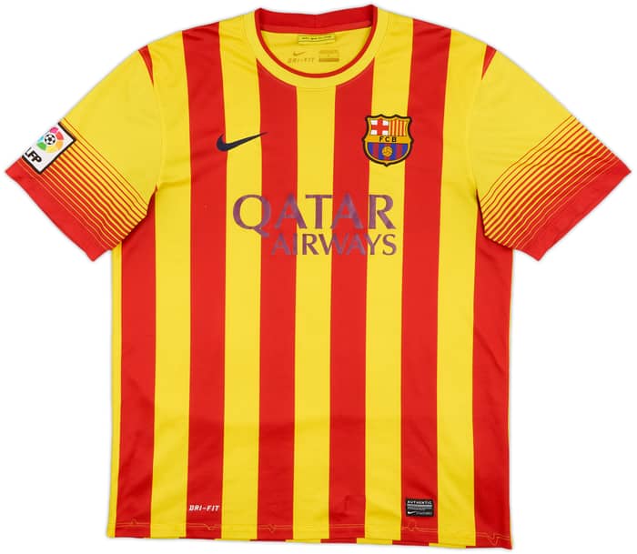 2013-15 Barcelona Away Shirt Messi #10 - 6/10 - (L)