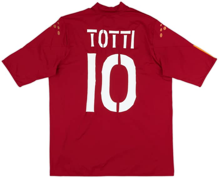 2004-05 Roma Home Shirt Totti #10 - 6/10 - (XL)