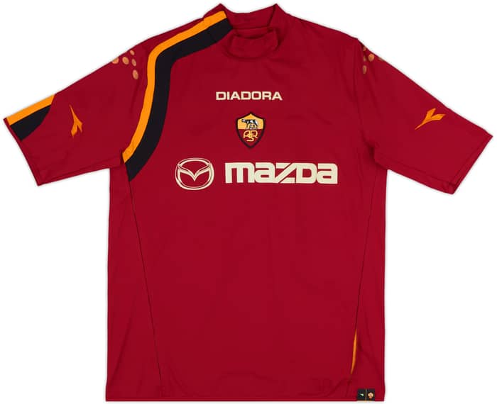 2004-05 Roma Home Shirt Totti #10 - 6/10 - (XL)