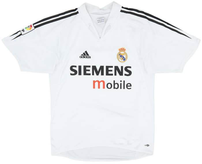 2004-05 Real Madrid Home Shirt Ronaldo #9 - 8/10 - (S)