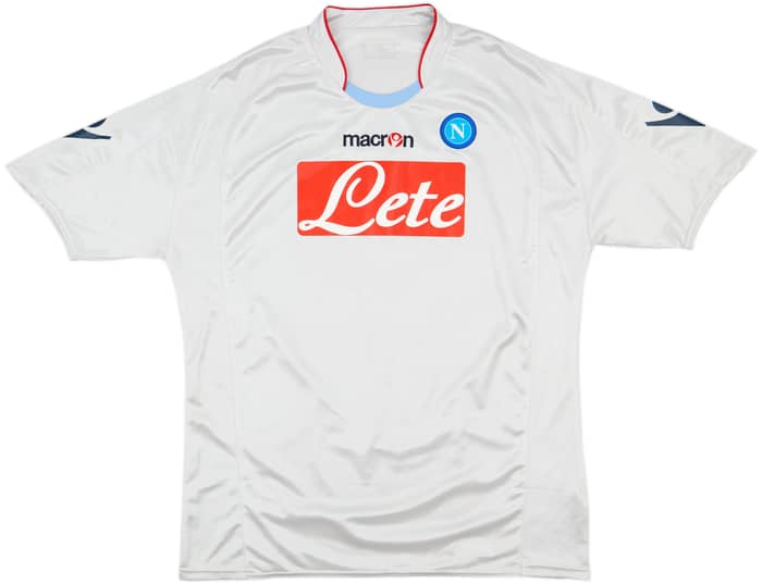 2009-10 Napoli Away Shirt Lavezzi #7 - 9/10 - (XL)