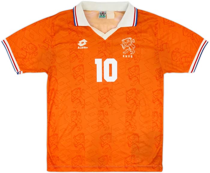 1994 Netherlands Home Shirt Bergkamp #10 - 7/10 - (M)