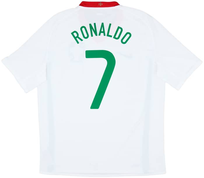 2008-10 Portugal Away Shirt Ronaldo #7 - 10/10 - (L)
