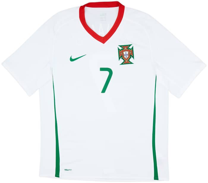2008-10 Portugal Away Shirt Ronaldo #7 - 10/10 - (L)