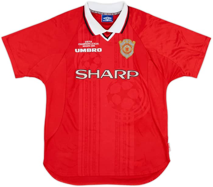 1999-00 Manchester United 'CL Winners' Shirt Keane #16 - 8/10 - (L)