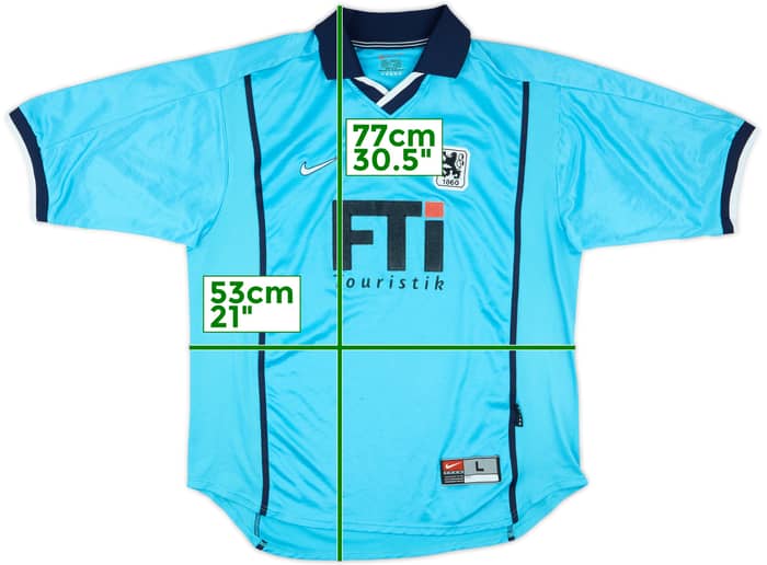2000-01 1860 Munich Home Shirt - 7/10 - (L)