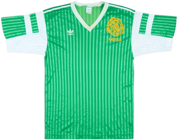 1990-92 Cameroon Home Shirt #9 - 8/10 - (L)