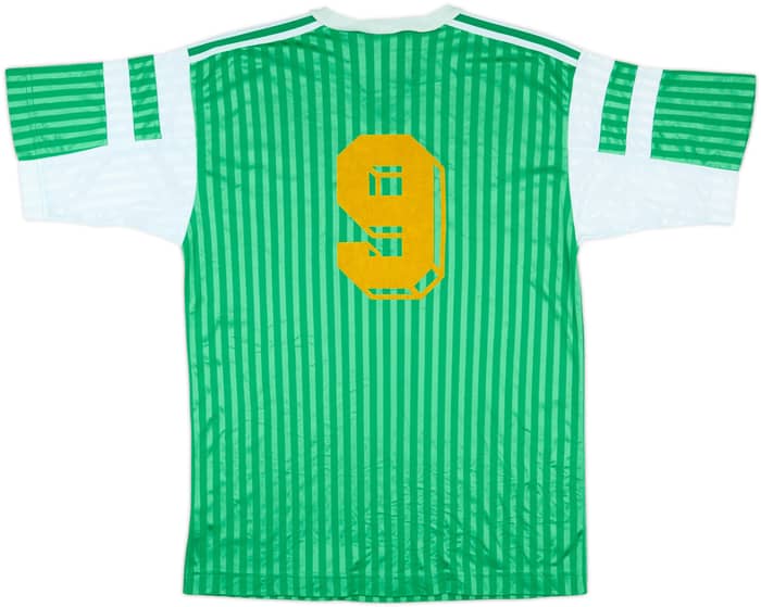 1990-92 Cameroon Home Shirt #9 - 8/10 - (L)