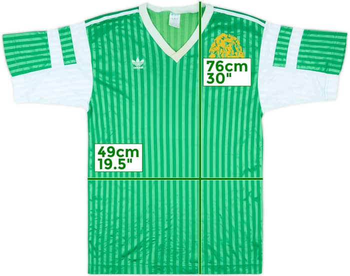 1990-92 Cameroon Home Shirt #9 - 8/10 - (L)
