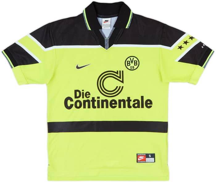 1997-98 Borussia Dortmund Home Shirt - 7/10 - (S)