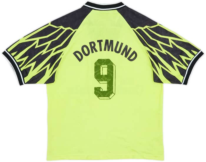 1994-95 Borussia Dortmund Home Shirt #9 - 7/10 - (L)