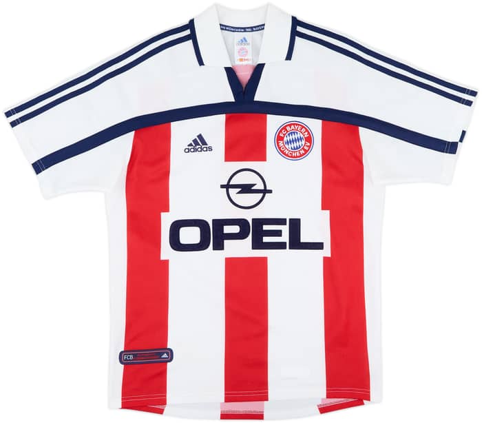 2000-01 Bayern Munich Away Shirt Elber #9 - 7/10 - (S)
