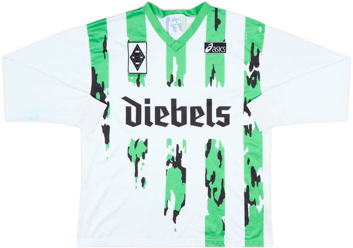 1994-95 Borussia Monchengladbach Home L/S Shirt - 5/10 - (S)