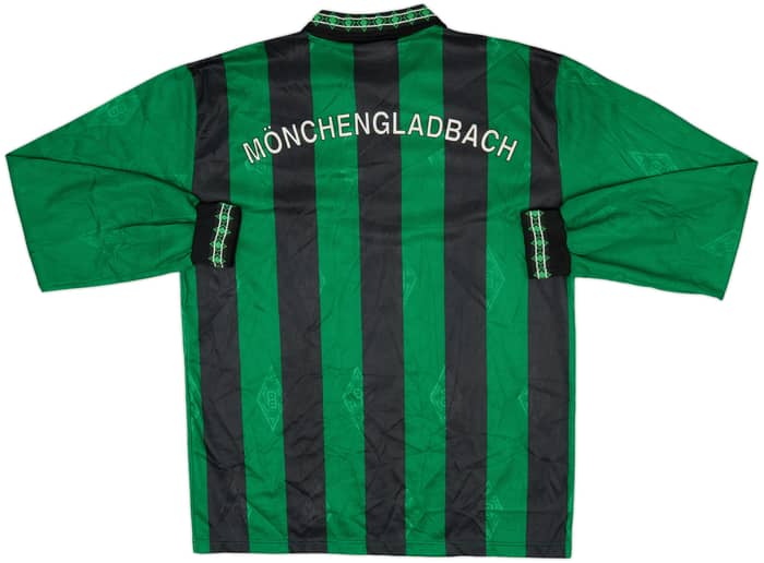 1995-96 Borussia Monchengladbach Away L/S Shirt - 8/10 - (M)