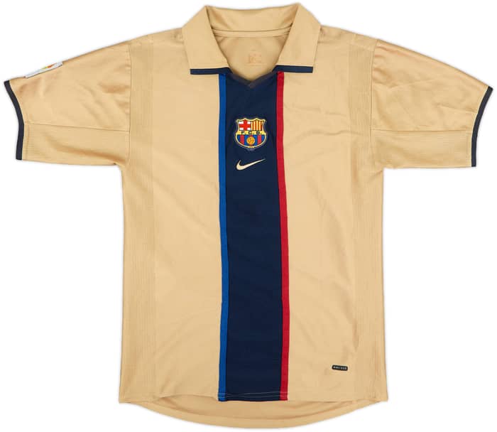 2001-03 Barcelona Away Shirt Rivaldo #10 - 9/10 - (S)
