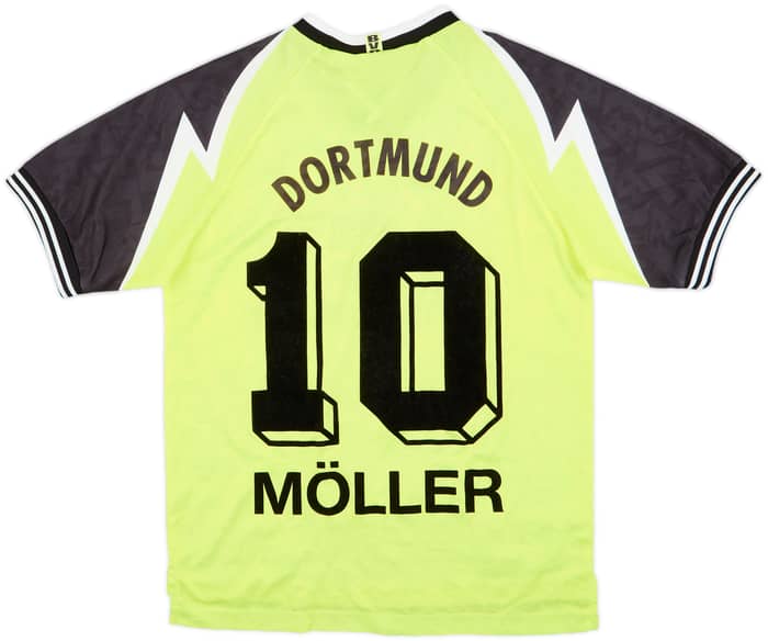 1995-96 Borussia Dortmund Home Shirt Moller #10 - 6/10 - (S)