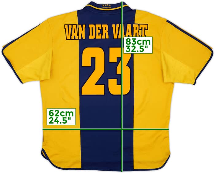 2000-01 Ajax Centenary Away Shirt Van Der Vaart #23 - 8/10 - (XXL)