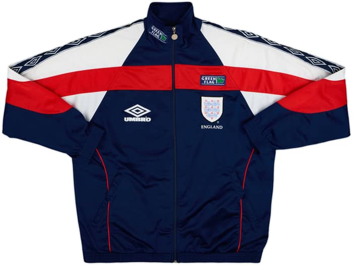 1998-99 England Umbro Track Jacket - 8/10 - (L)